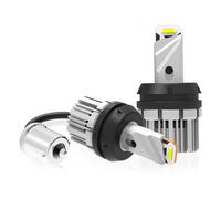Lampada Led Luce Retromarcia Canbus BA15S 1156 12V 24V 21W Bianco 2800 Lumens