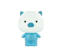 Lampada LED Maialino Blu Occhiali - Piggy Light NelQuieOra