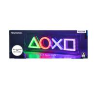 Lampada led neon simboli playstation - ricaricabile usb - montaggio a muro o da appoggio