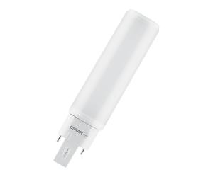 LAMPADA LED OSRAM DULUX D/E LED HF & AC MAINS 7W 830 G24Q-2,18 W, 3000 Kelvin, G24Q-2