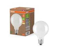 Osram Lampada LED LED Superstar Classic Globe G 95 dalla classica forma sferica in vetro smerigliato, 3,8 W, 806 lm, attacco E27, luce bianca calda con 2700 K, EEK A, diametro 95 mm.