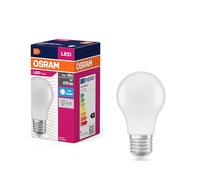 Lampada LED OSRAM Value Classic A40 forma lampadina 4,9W 865, 6500K luce diurna, E27, smerigliata, 470 lm, stabilità del colore