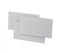 V-TAC VT-712 APPLIQUE LAMPADA DA MURO A LED DA INTERNO BIANCO NERO GRIGIO 12W