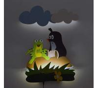 Lampada LED per bambini con Talpa e ranocchio