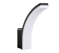 Maclean MCE511 Lampada da parete a LED, illuminazione da parete per uso esterno ed interno, lampada da parete, 20W, IP65 - impermeabile, 2750lm, 4000K bianco neutro (Nero)
