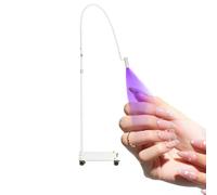 Lampada Led Per Extension Ciglia, Colla Per Unghie Da 5 W - Controllo A Pedale, Polimerizzazione Della Colla In 2-3 Secondi - Spot Regolabile, Tre Colori Regolabili,White