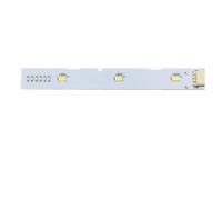 Lampada LED per frigorifero per porta anteriore per BCD575WDB, 518WDGH e 0064001827 - Luce di illuminazione PCB 130 × 16 mm, efficienza energetica, facile installazione, Enha