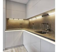 Lampada LED per mobili OSRAM Linear Angle, nera, sensore, 35 cm Osram