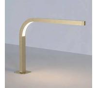 Lampada LED per onicotecnica, lampada da scrivania per manicure, 3000K-6000K, lampada da scrivania a forma di L per trucco, extension ciglia, tatuaggi e sopracciglia(Gold)