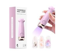 Lampada LED per Smalto per Unghie - 3W Ricaricabile Portatile Dispositivo per Manicure e Polimerizzazione - Penna Asciugatrice per Unghie Acriliche per Donne - per Casa Spa Centro Estetico Salone di B