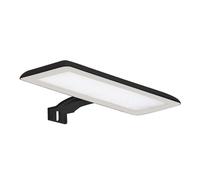 Lampada Led per specchio bagno Nikita nera 300x32x161 mm Nero