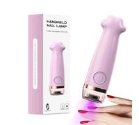 Lampada LED per unghie in gel, dispositivo per manicure con polimerizzazione UV, 2 impostazioni di timer, penna acrilica per asciugatura unghie da donna, per casa, centro benessere, saloni di bellezza