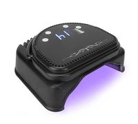 Lampada LED per unghie, Lampada for unghie a LED UV for for Display LCD 32 Chip luminosi 64W Portatile 4 marce Timing Firm for a in metallo for artista delle for per il fai da te a casa