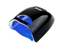 Lampada LED per unghie, Lampada portatile for la terapia della luce for nail art, ricarica intelligente, induzione, for tostatura delle unghie, asciugatura rapida, a forma di diamante colorato(Noir)
