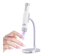 Lampada LED per unghie, portatile, magnetica, ricaricabile, senza fili, luce UV con supporto, per donne e ragazze, artisti, principianti, manicure, pedicure, design di bellezza