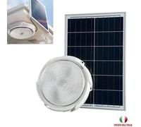 LAMPADA LED PLAFONIERA SOFFITTO PANNELLO SOLARE RICARICABILE ESTERNO 200W 400W