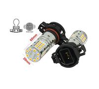 Lampada Led PSY24W Canbus Arancione 12V 25W Reale Per Audi A1 A3 A6 Q5 VW Golf V