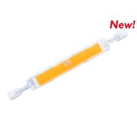 Lampada Led R7S in Vetro 118mm 8.5W 2700 K Warm White NOVALINE