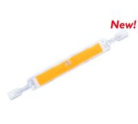 Lampada Led R7S in Vetro 118mm 8.5W 4000 K Natural White NOVALINE