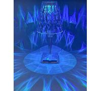 Lampada Led RGB da tavolo ricaricabile moderna touch forma di diamante