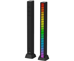 Lampada LED RGB Ritmo Musica Barra Atmosfera Gaming Sound Reactive USB Wireless