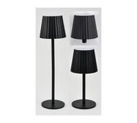 Lampada LED Ricaricabile 3 in 1 Alba Nero 12 Pezzi