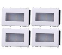 Lampada Led Segnapasso 3000K, Compatibile Con Vimar Plana (4 Pezzi)