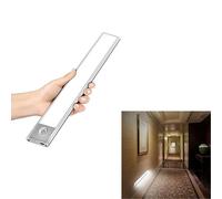 LAMPADA LED SENSORE CREPUSCOLARE RILEVA MOVIMENTO RICARICABILE 2 W LUCE BIANCA