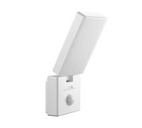 Maclean MCE516 Lampada LED con Sensore di Movimento Crepuscolare IP65 10W, per interni ed esterni, Aplique da parete, 10 W, IP65 - impermeabile, 800 lm, 4000 K bianco neutro (Bianco)