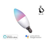 LAMPADA LED SMART EE-45WE14 RGB + BIANCO CALDO E14 C37 DIMMERABILE WIFI - ALEXA