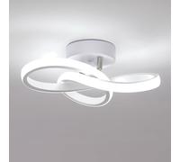 Lampada LED Soffitto 22W, Eco-Friendly con Design Fiore - 6500K di Luce Fredda