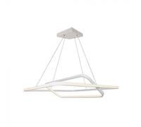 V-TAC Lampadario LED a Sospensione Doppio Quadrato Incrociate 48W 5150lm Bianco 3000K