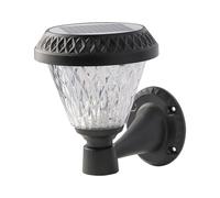 V-TAC Lampada LED Solare da muro 08W a Cono con Telecomando Colore Nero 3in1 IP44