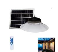 LAMPADA LED SOLARE 100W PANNELLO FOTOVOLTAICO E TELECOMANDO 3CCT IP65 ET-31372