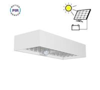 LAMPADA LED SOLARE BIANCA 6W PARETE BIANCO NATURALE IP65 CON SENSORE PIR VT-406-LED10308 V-TAC