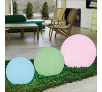 Lampada LED solare Newgarden Buly a forma di sfera IP65, Ø 20 cm Newgarden