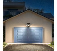 Lampada LED solare Philips Zyren, nera, 3.000 K, sensore, IP65 Philips