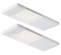 Lampada LED Sottopensile Cucina 2x4 W da Samba con Sensore, Regolatore 549030