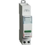 Lampada led spia da quadro segnalazione rete colore verde 110/400V AC FN40V110