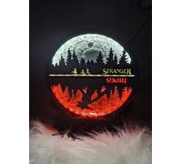 Lampada LED Stranger Things Sottosopra Luce Notturna 3D Regalo Collezione Serie