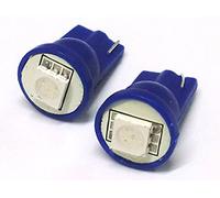 Lampada Led T10 W5W 1 Smd Blue Blu Luci Posizione 12V