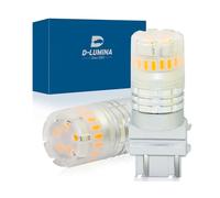 Lampada Led T25 3157 3156 Canbus Arancione Ambra 12V No Polarita IP67