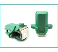 Lampada Led T5 B8.3D B8,3D Colore Verde Green Luci Cruscotto e Strumentazione 12V