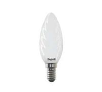 Lampada LED Tortiglione Tuttovetro E14 4 W 3000°K Calda 470 Lm 35 4 Pezzi