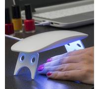 LAMPADA LED UV PER UNGHIE MINI FORMETTO MANICURE SMALTO, GEL E SHELLAC