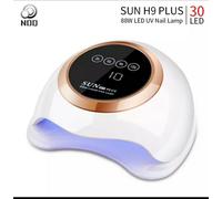 LAMPADA LED UV SUN H9 PLUS FORNETTO 88W UNGHIE NAIL RICOSTRUZIONE COLATA 2 IN 1