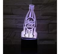 Lampada LED Videogioco Nuka Cola Cambia Colore USB Luce notturna e decorazione Aiuta notte dormire Regalo