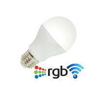 LAMPADA LED WIFI LUCE BIANCA RGB MULTICOLOR E27 TELECOMANDO RF MODULO SMARTPHONE