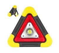 Lampada Leggera di Avvertimento a LEDATO Triangle AVVERTENZA, BAECON Applicato | Segnale di Sicurezza del Triangolo di Avvertimento a 4 modalità, lampione Portatile per Camion, Auto, Veicoli, l