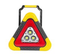 Lampada Leggera di Avvertimento a LEDATO Triangle AVVERTENZA, BAECON Applicato | Segnale di Sicurezza del Triangolo di Avvertimento a 4 modalità, lampione Portatile per Camion, Auto, Veicoli, l